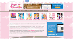 Desktop Screenshot of osjogosdabarbie.com.br